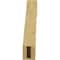 Ekena Millwork 3-inch W x 12-inch D x 16-inch H Westlake Rough Cedar Woodgrain TimberThane Knee Brace, Primed BRCUR03X12X16WTLRCPR - alternate 2